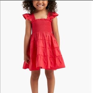 Hill House Tiny Nap Dress in Red size 12-18m